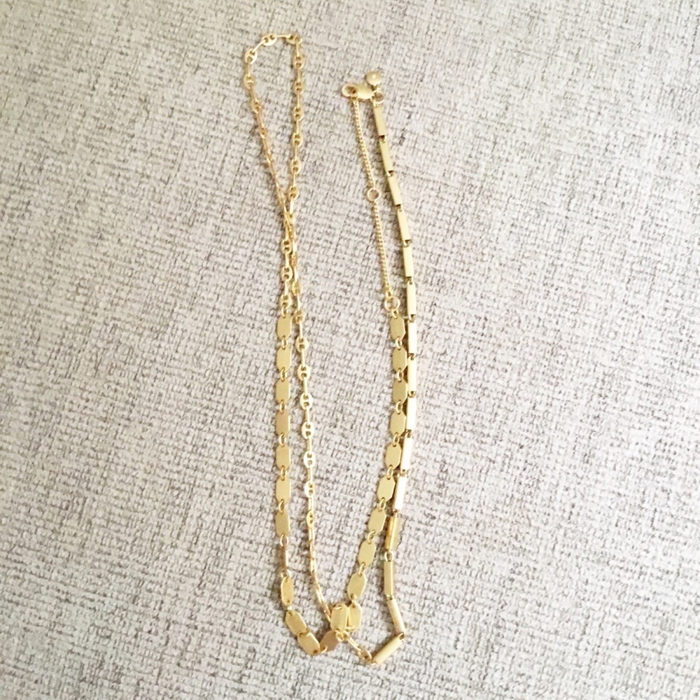 Madewell Mixed Mismatched Chain Long Necklace - Picture 4 of 4